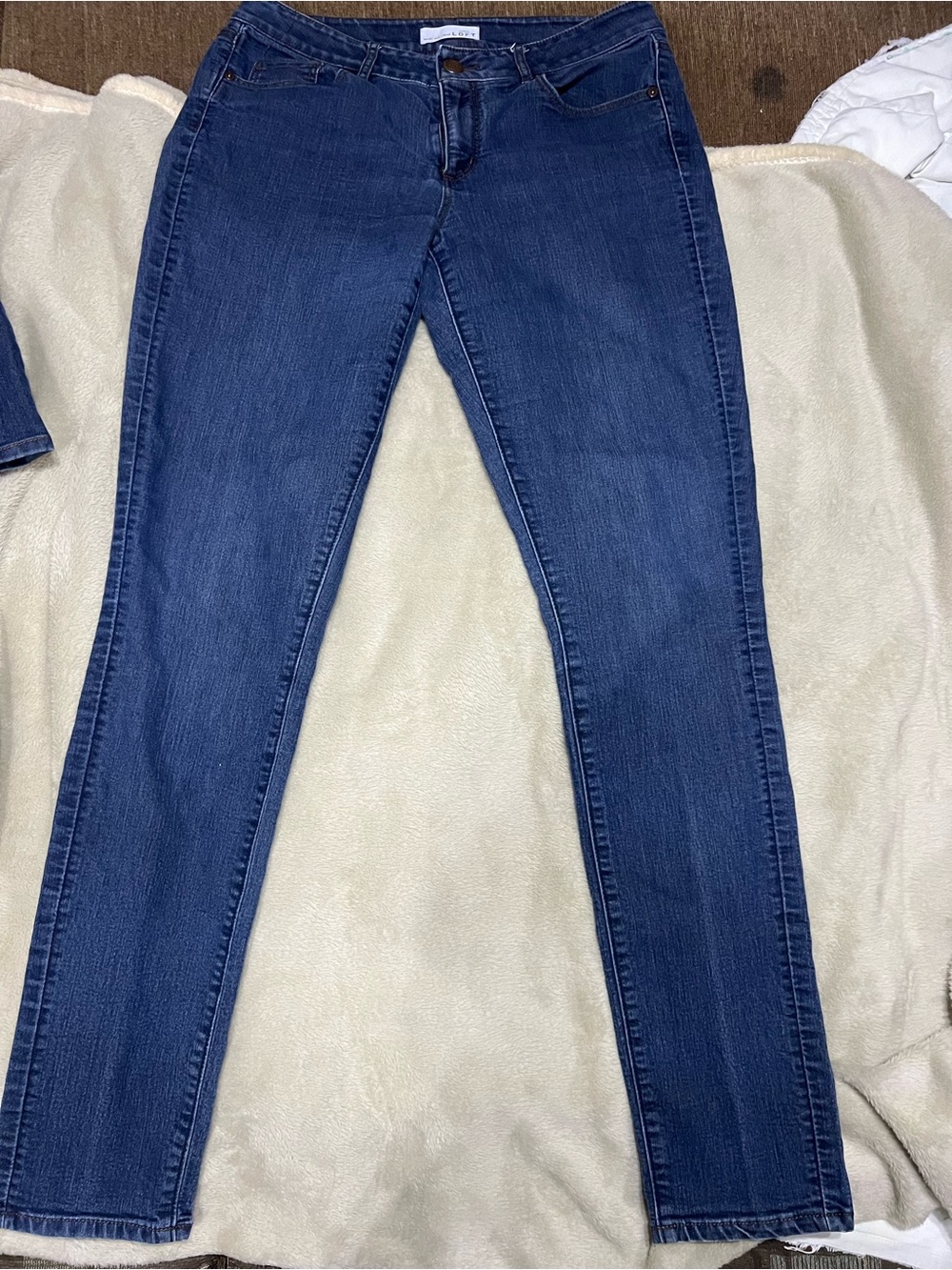 LOFT Skinny Jeans in Dark Blue 29/8 curvy skinny